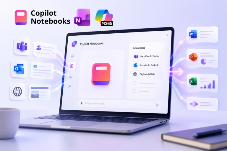 Microsoft 365 Copilot Notebooks: a Microsoft acaba de dar um dos passos mais importantes para a IA corporativa