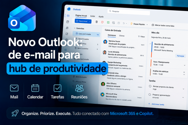 novo outlook produtividade
