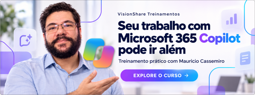 Treinamento EAD de Microsoft 365 Copilot com Mauricio Cassemiro
